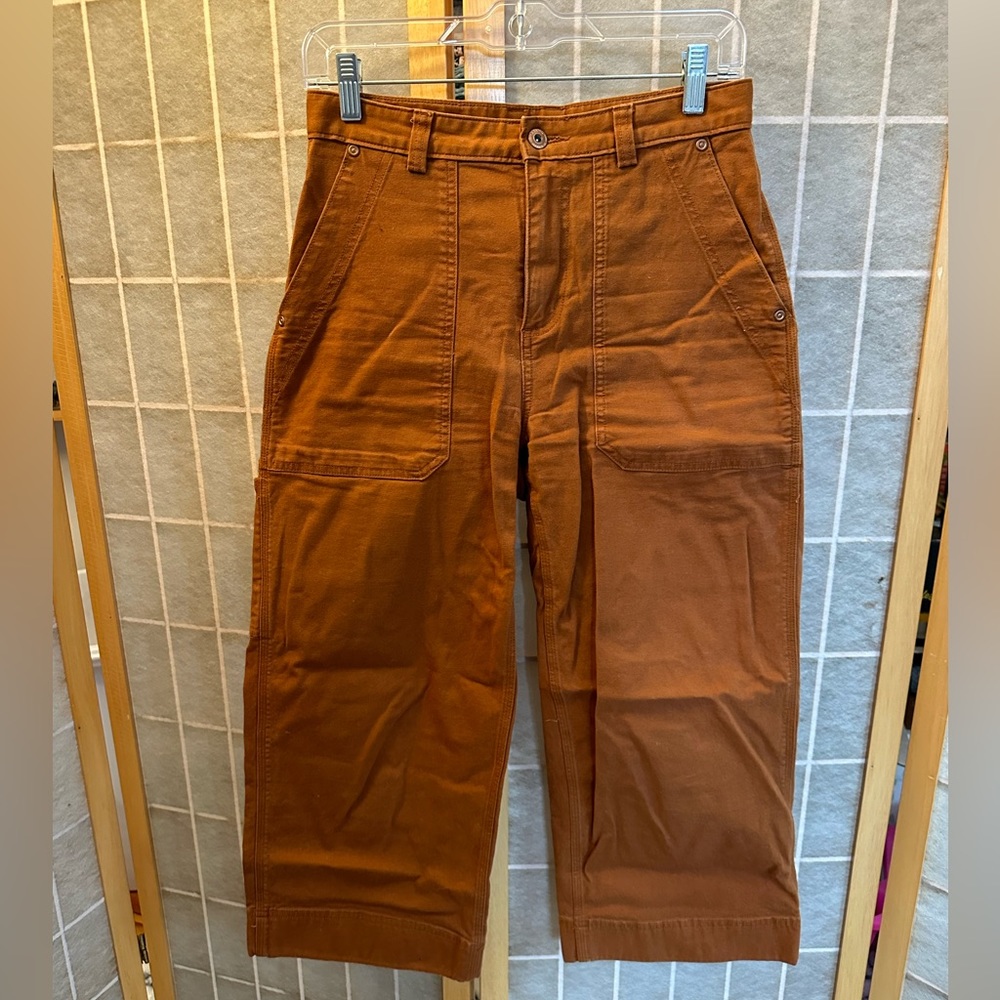 Duluth trading company Orange stretch denim